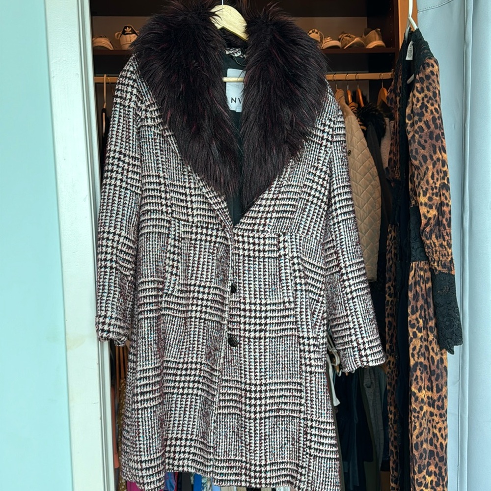 Peacoat With Fur
